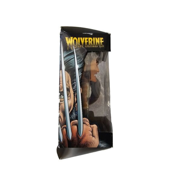 Wolverine Wacky Wobbler Figure Funko Bobblehead 2009 Blockbuster Exclusive‎ - Picture 3 of 6